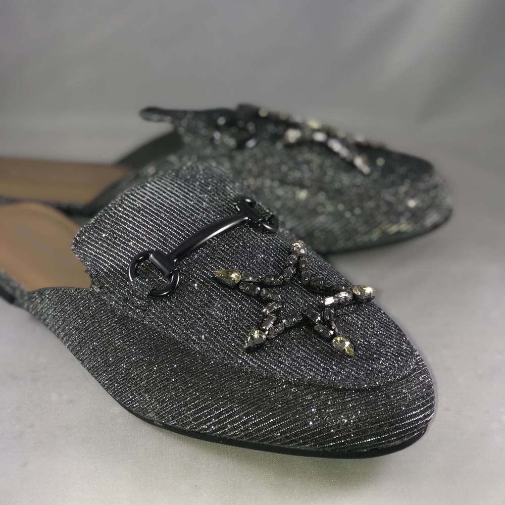 PEWTER LOAFERS/MULES (NEW IN BOX) ‼️NO OFFERS‼️ - Picture 8 of 8
